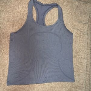 Lululemon Swiftly Tech Racerback Tank Top 2.0 Waist Length in Purple Ash Size 10